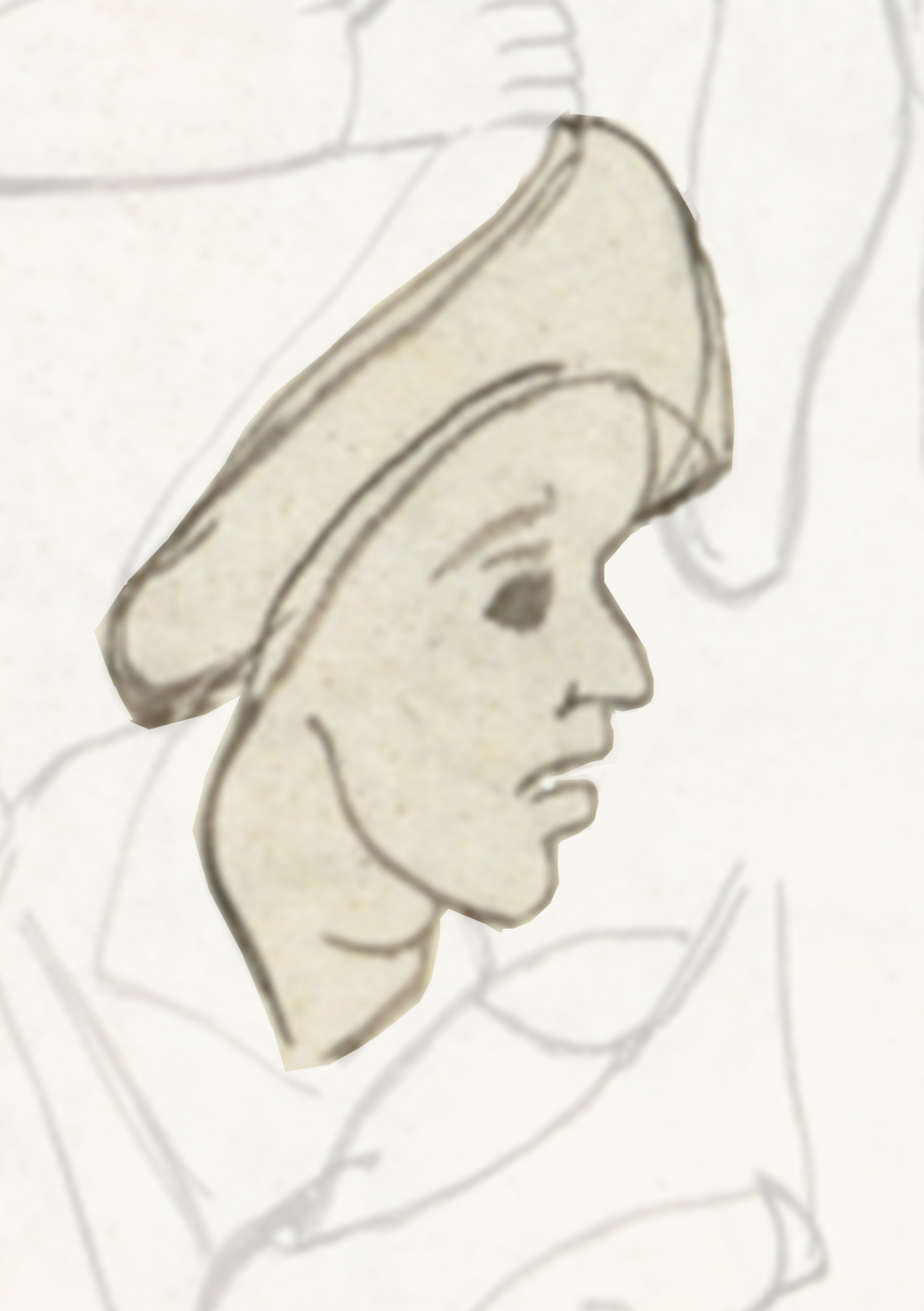 Drawing Of A Woman S Face