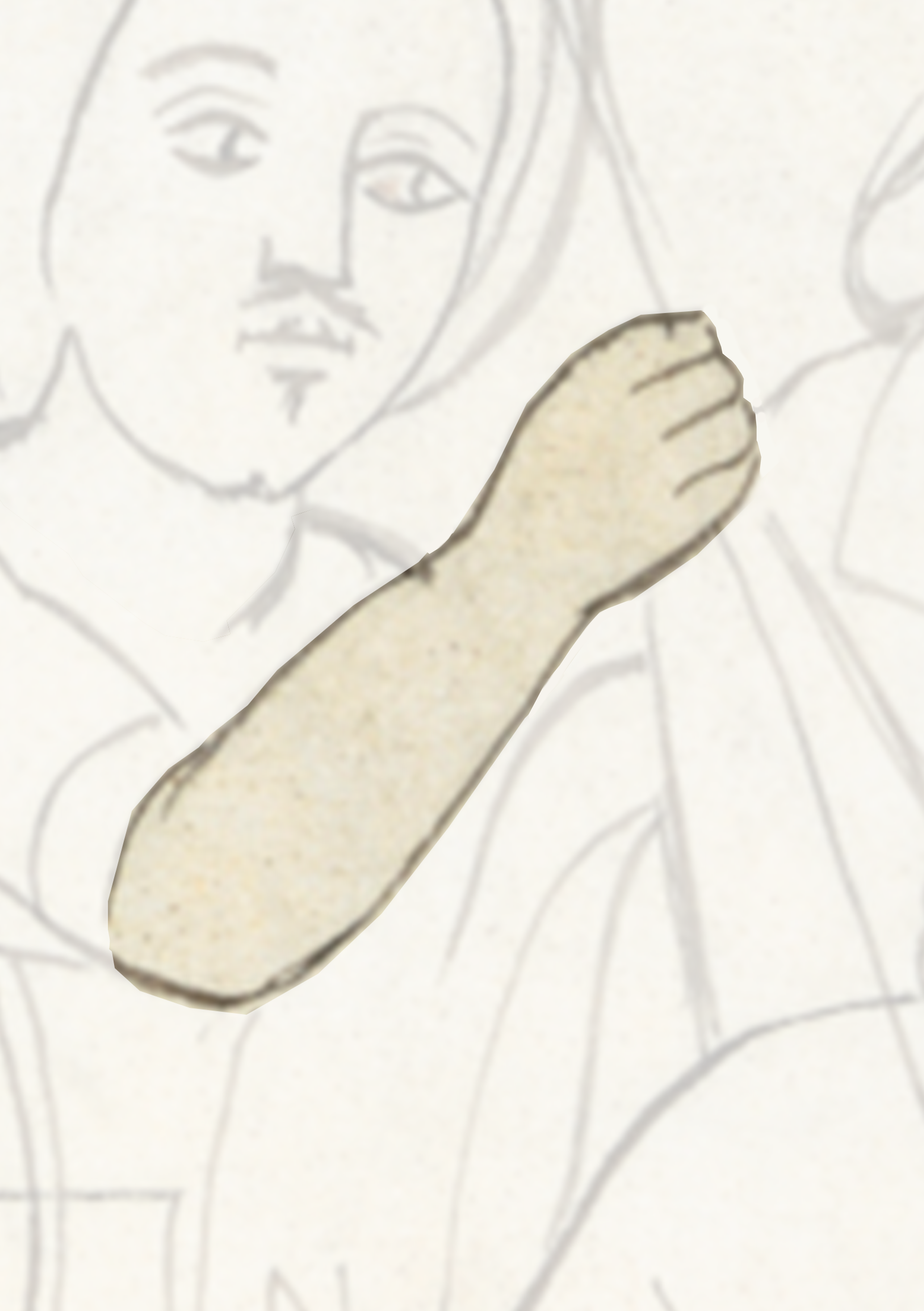 Drawing Of A Man With A Mustache