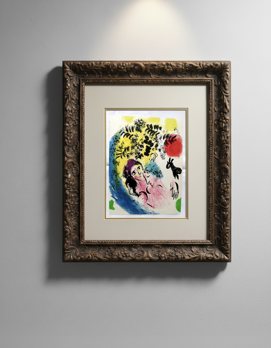 Lovers with Red Sun (Les Amoureux au soleil rouge)