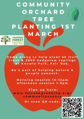 Community Orchard Tree Planting Image