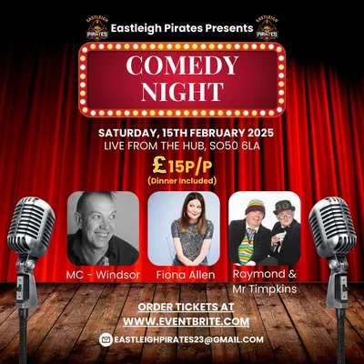 Eastleigh Pirates Comedy Night Image