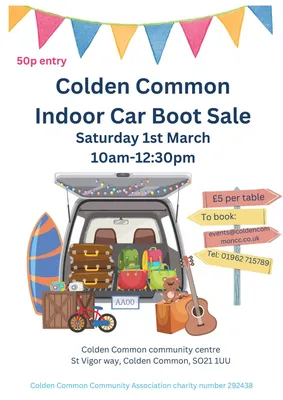 Indoor Car Boot Sale Image