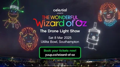 The Wonderful Wizard of Oz: The Drone Light Show Image