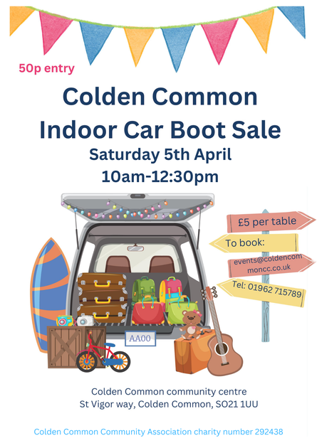 Indoor Car Boot Sale picture