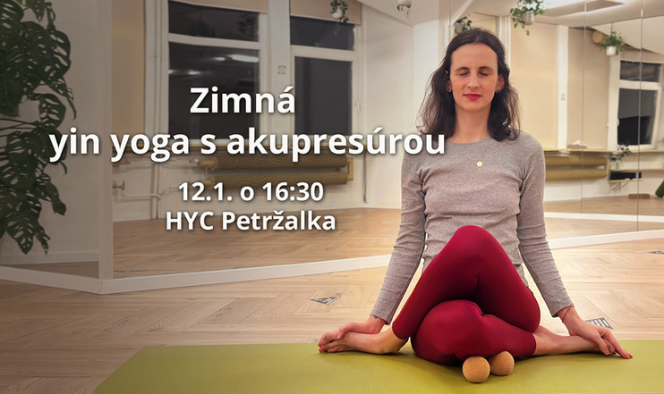 Carousel zimna yin yoga s akupresurou