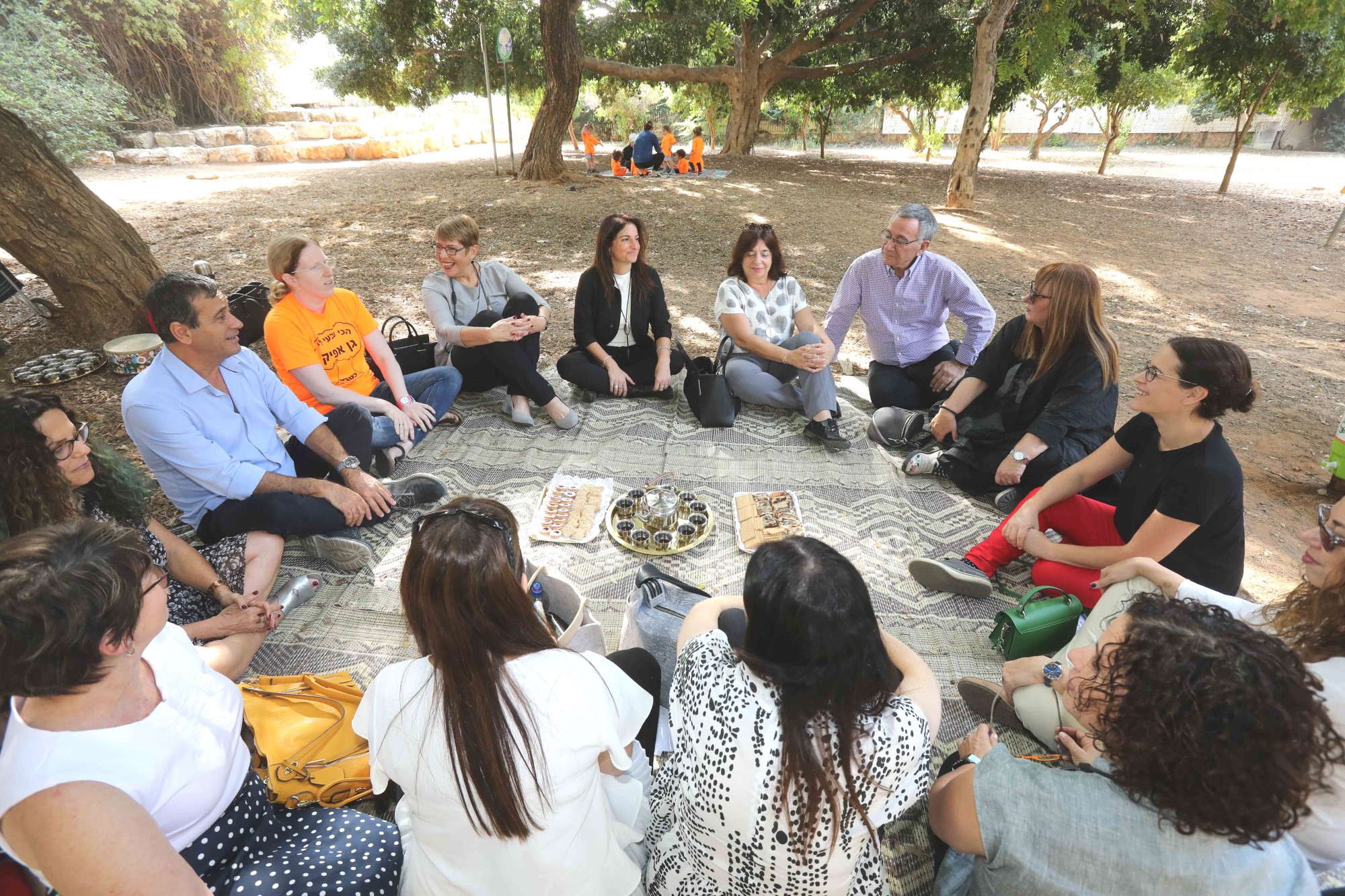 ביקור מנהלת מחוז תל אביב במשרד החינוך