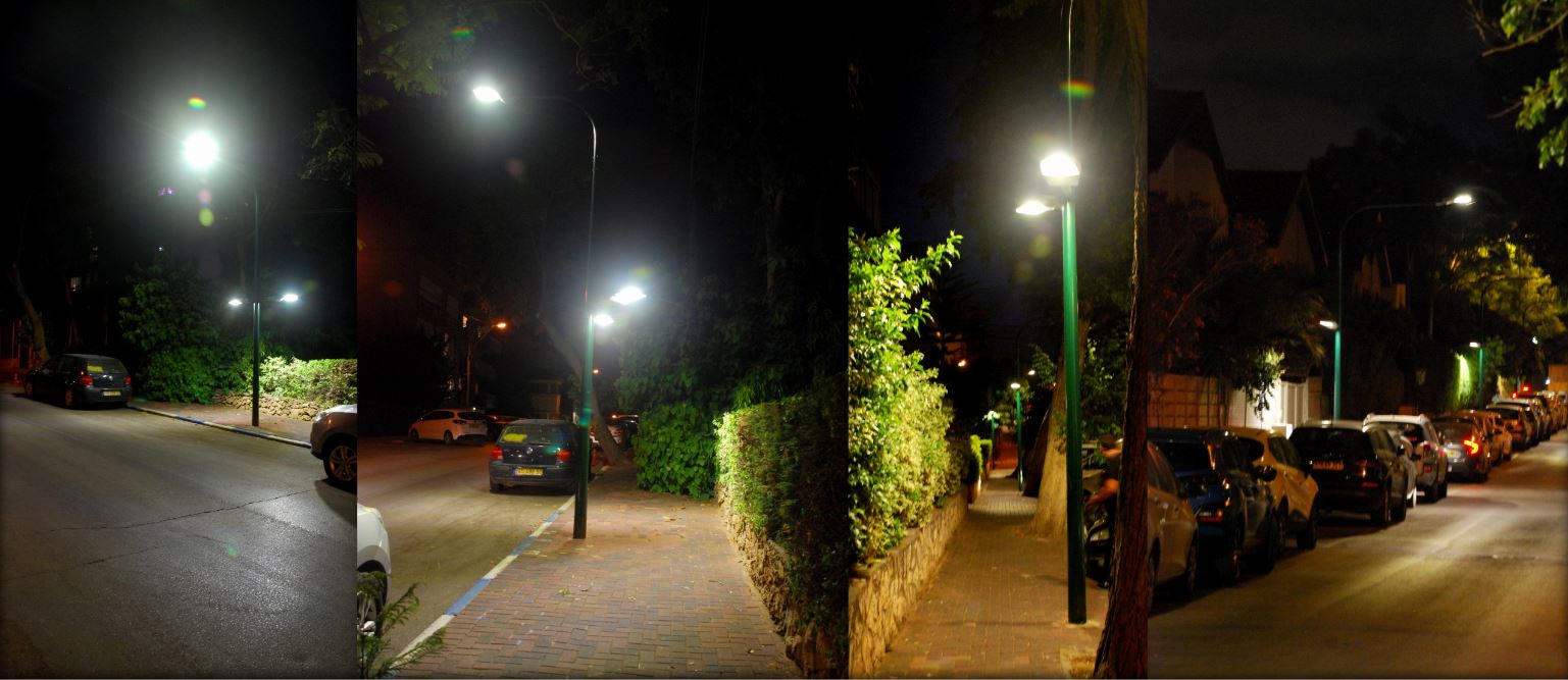 עיריית רעננה השלימה ביצועם של פרויקטים מרכזיים בתחום התאורה בעיר
