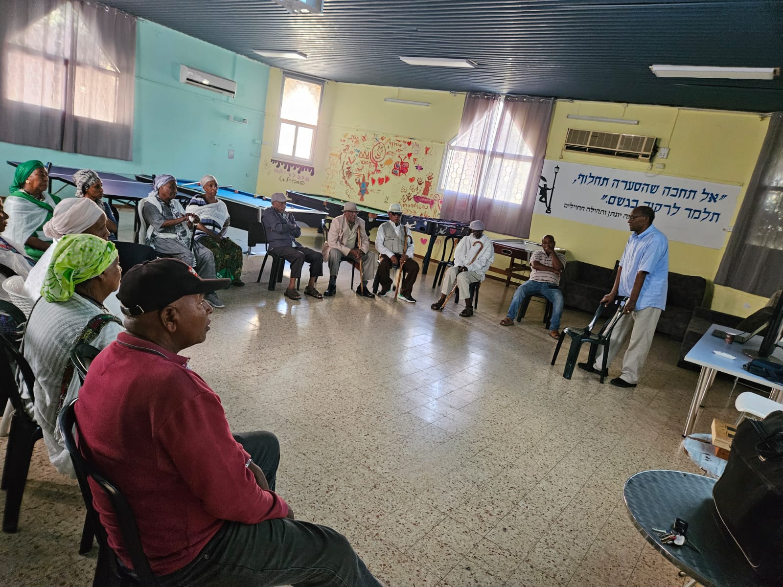 שת"פ קהילתי: הקהילה האתיופית בחדרה מקבלת כלים ליצירת חוסן בתקופה מורכבת