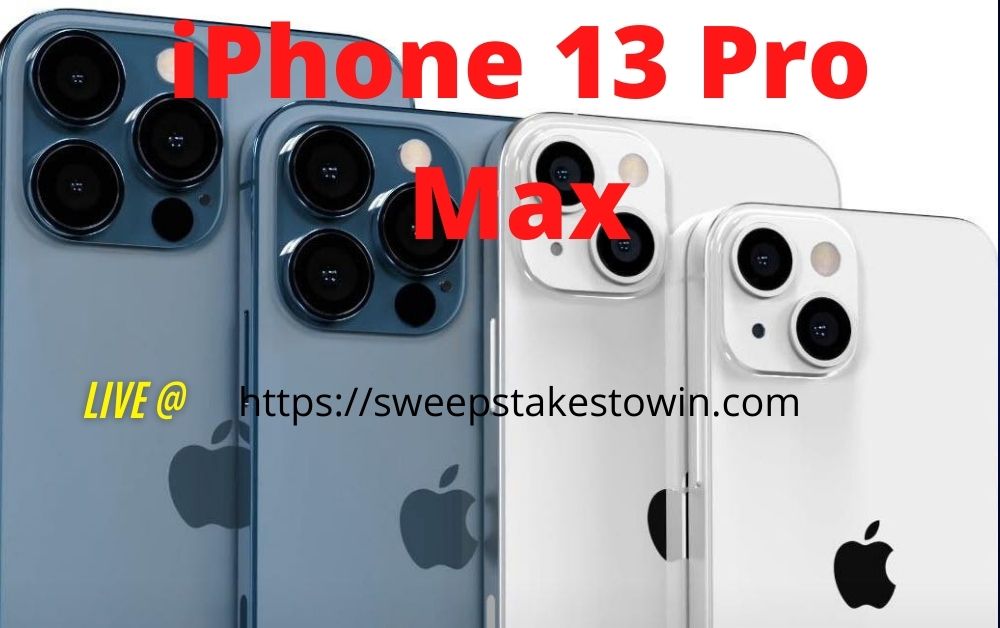 iphone 13 pro max giveaway instagram