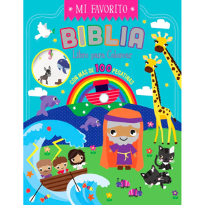 Biblia - Libro para Colorear con Pegatinas