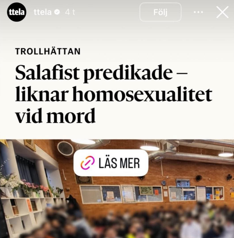 När etiketter ersätter sanning – om mediala narrativ, ansvar och religionsfrihet