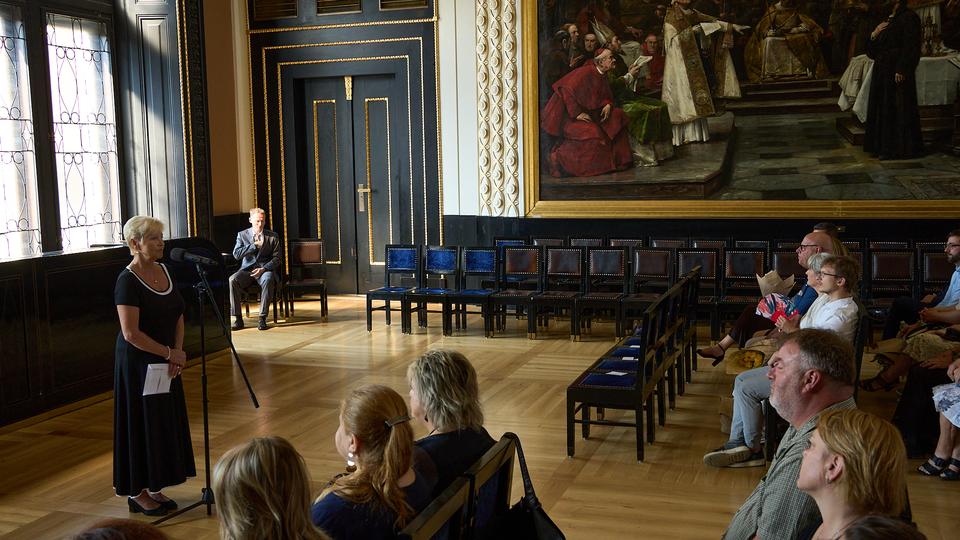 Slavnostní předávání diplomů absolventům Jahodovky