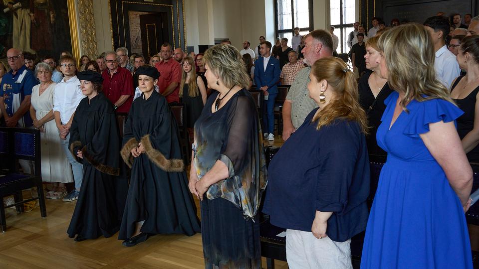 Slavnostní předávání diplomů absolventům Jahodovky