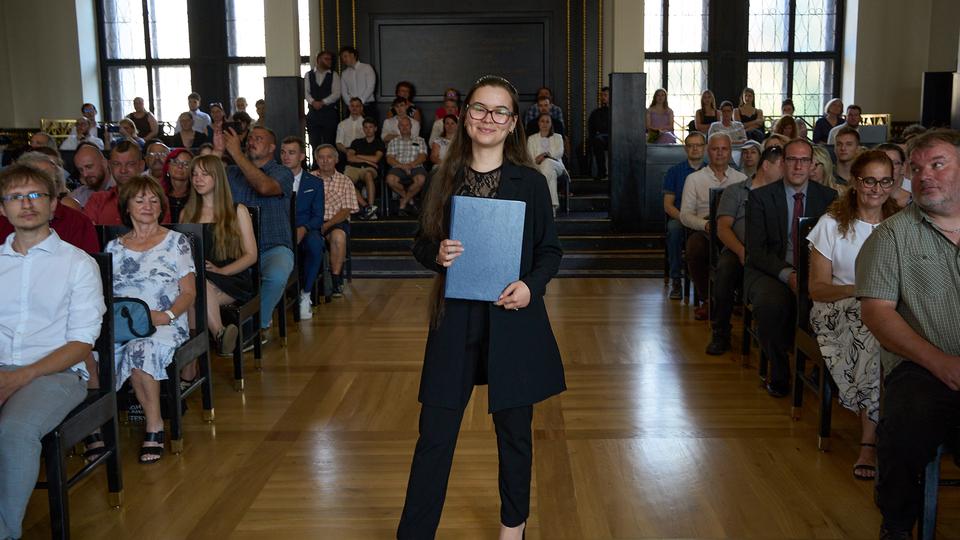 Slavnostní předávání diplomů absolventům Jahodovky