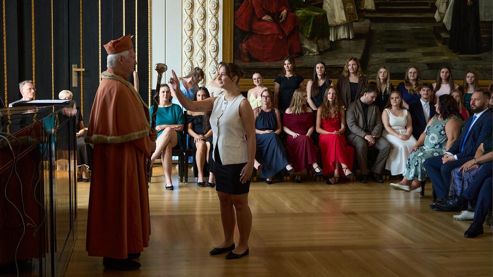 Slavnostní předávání diplomů absolventům Jahodovky