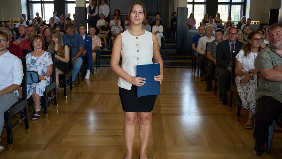 Slavnostní předávání diplomů absolventům Jahodovky