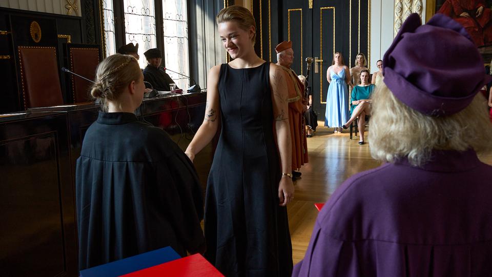 Slavnostní předávání diplomů absolventům Jahodovky