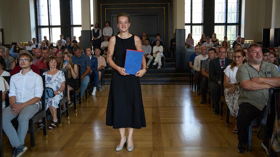 Slavnostní předávání diplomů absolventům Jahodovky