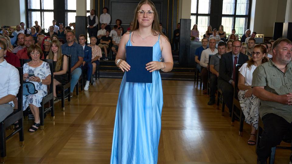 Slavnostní předávání diplomů absolventům Jahodovky
