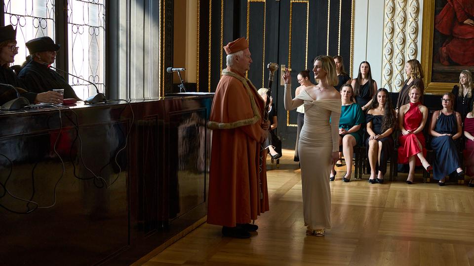 Slavnostní předávání diplomů absolventům Jahodovky