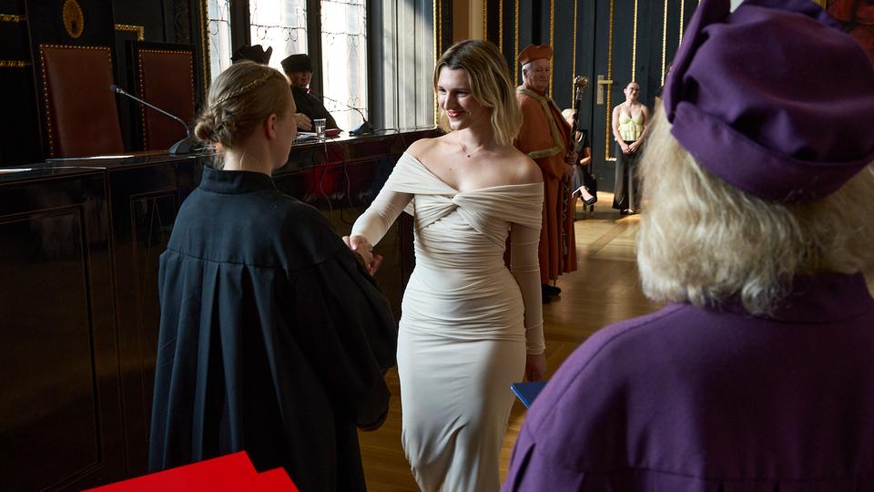 Slavnostní předávání diplomů absolventům Jahodovky