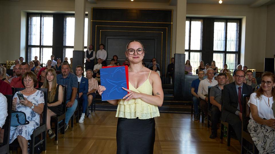 Slavnostní předávání diplomů absolventům Jahodovky