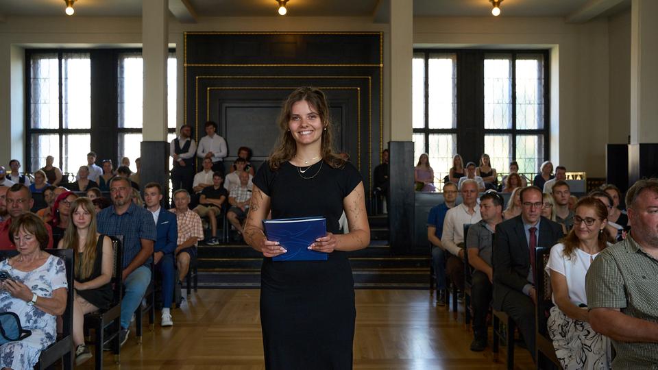 Slavnostní předávání diplomů absolventům Jahodovky