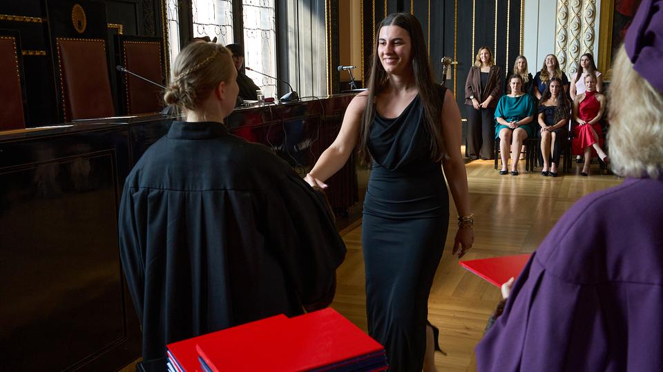 Slavnostní předávání diplomů absolventům Jahodovky