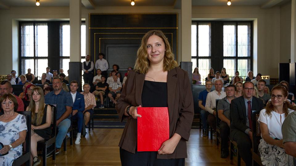 Slavnostní předávání diplomů absolventům Jahodovky