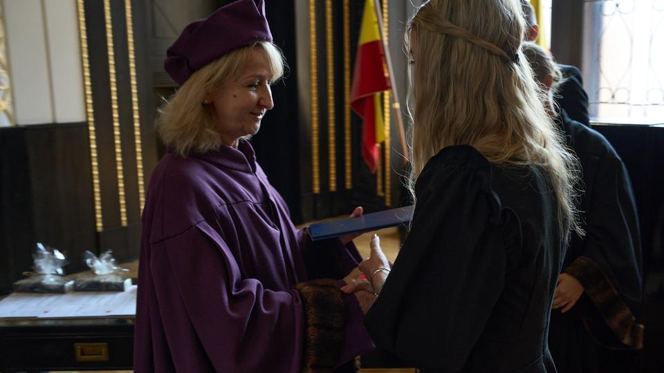 Slavnostní předávání diplomů absolventům Jahodovky