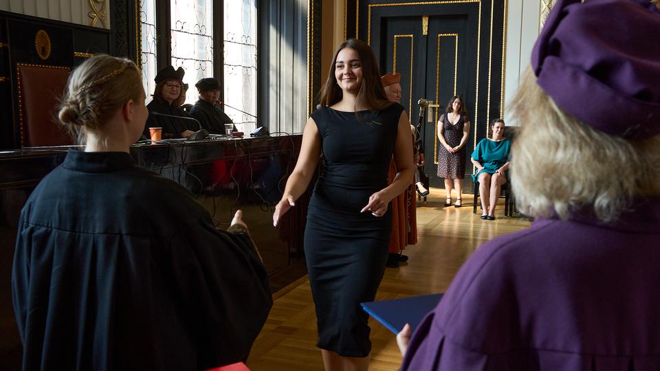 Slavnostní předávání diplomů absolventům Jahodovky