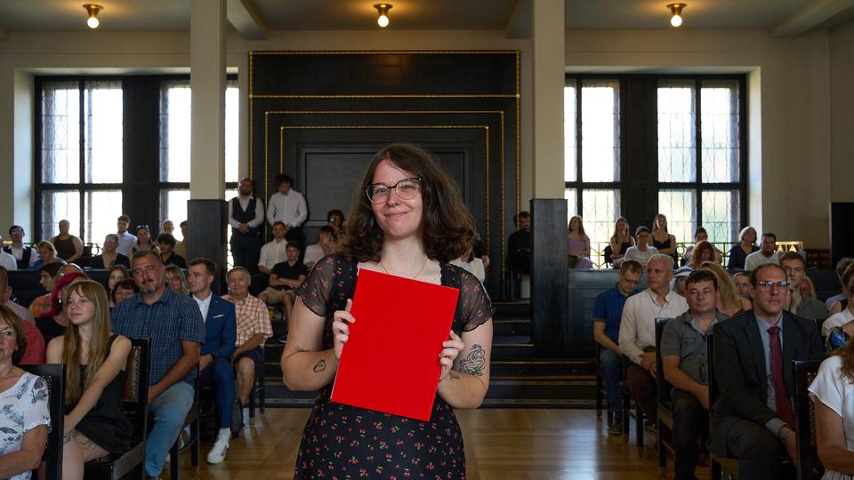 Slavnostní předávání diplomů absolventům Jahodovky