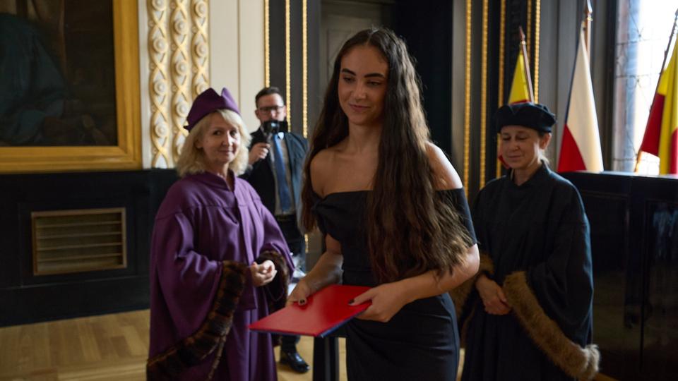 Slavnostní předávání diplomů absolventům Jahodovky