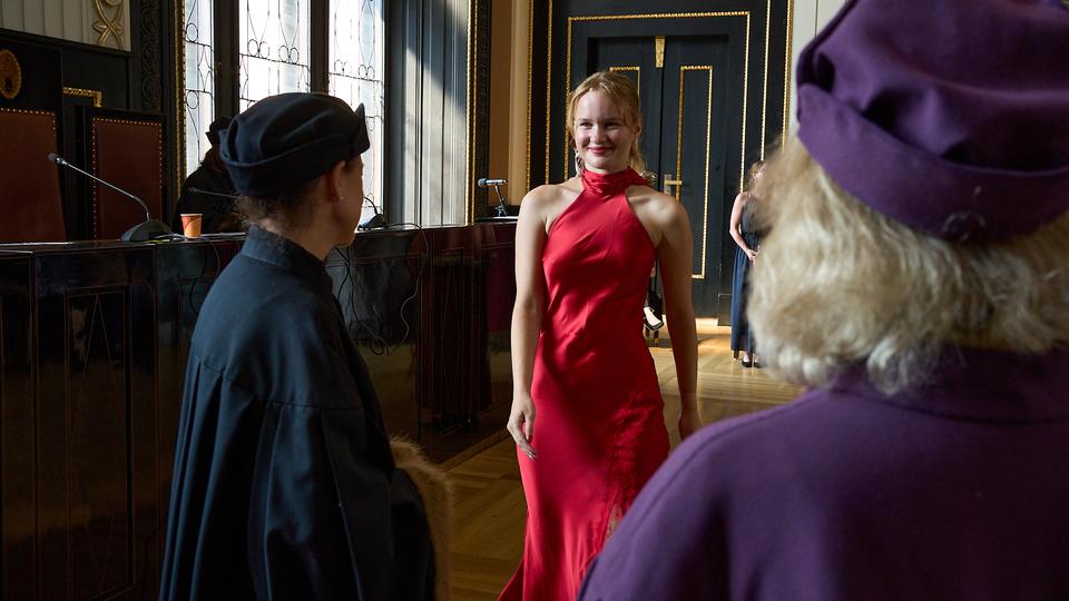 Slavnostní předávání diplomů absolventům Jahodovky