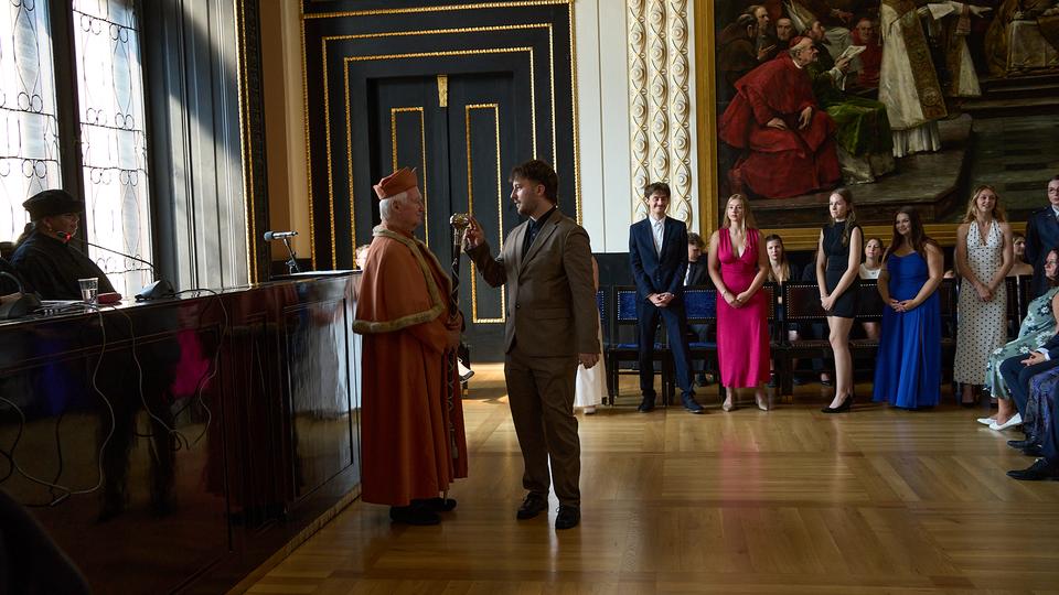 Slavnostní předávání diplomů absolventům Jahodovky
