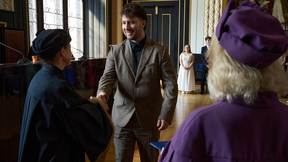 Slavnostní předávání diplomů absolventům Jahodovky