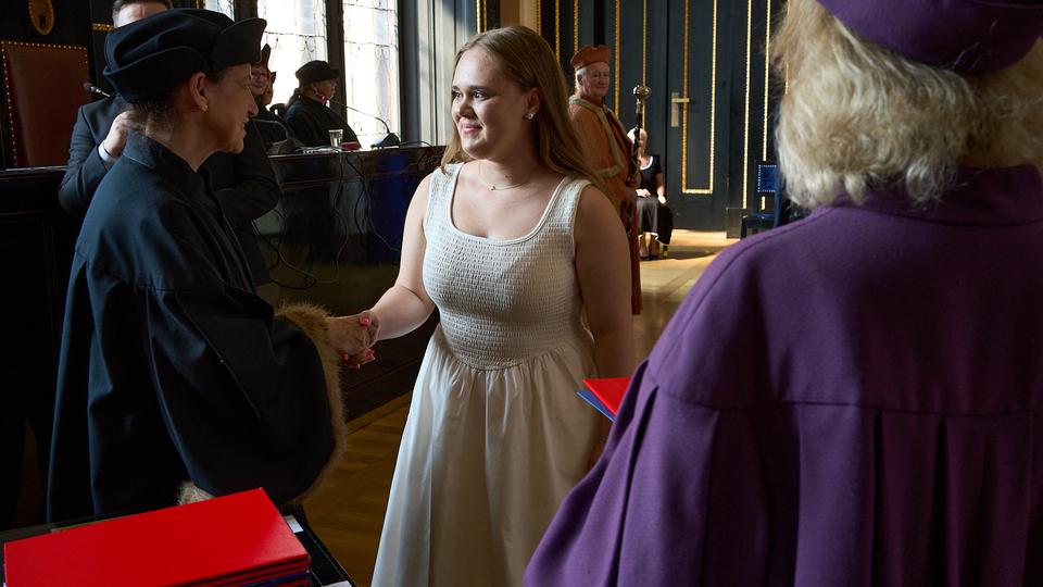 Slavnostní předávání diplomů absolventům Jahodovky