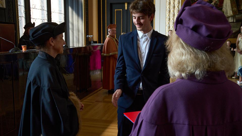 Slavnostní předávání diplomů absolventům Jahodovky
