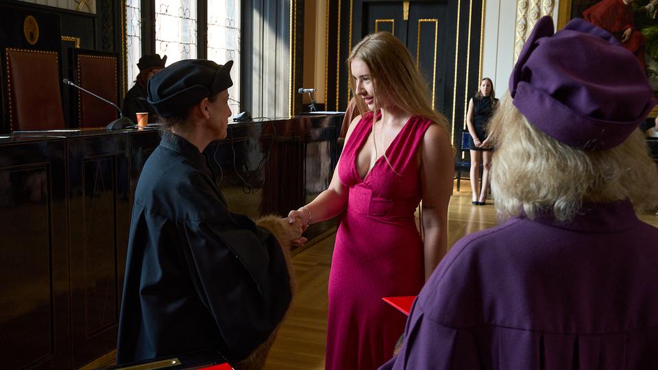 Slavnostní předávání diplomů absolventům Jahodovky