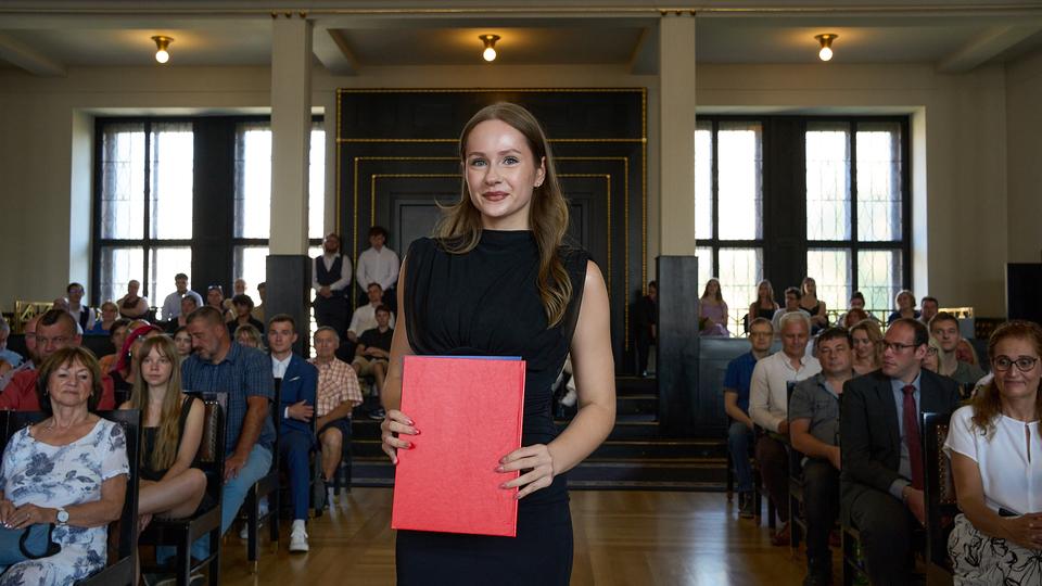 Slavnostní předávání diplomů absolventům Jahodovky