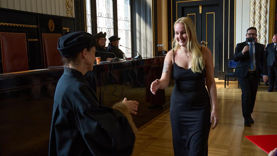 Slavnostní předávání diplomů absolventům Jahodovky