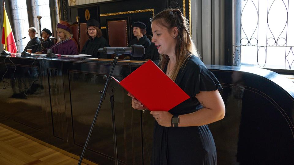 Slavnostní předávání diplomů absolventům Jahodovky