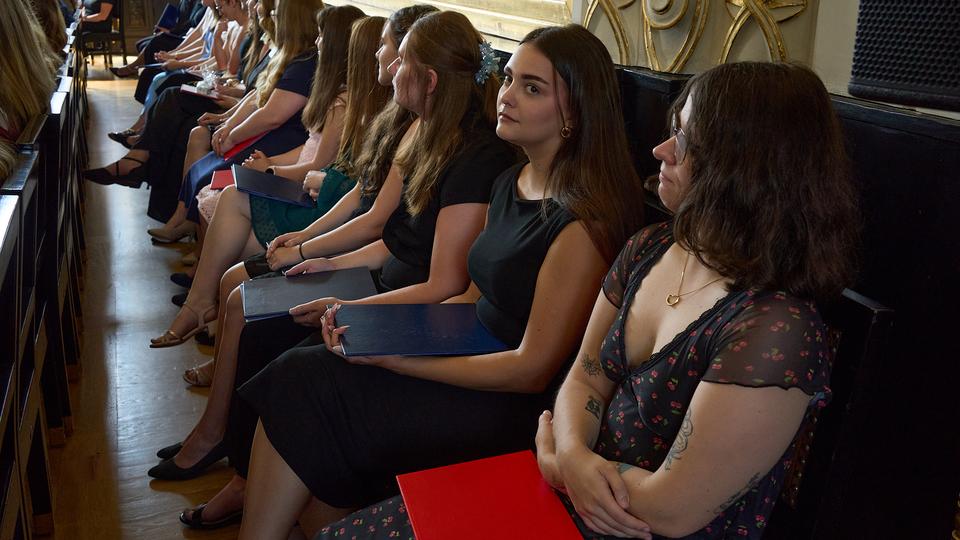 Slavnostní předávání diplomů absolventům Jahodovky