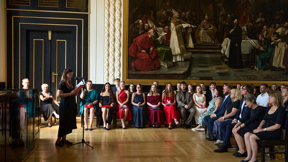 Slavnostní předávání diplomů absolventům Jahodovky