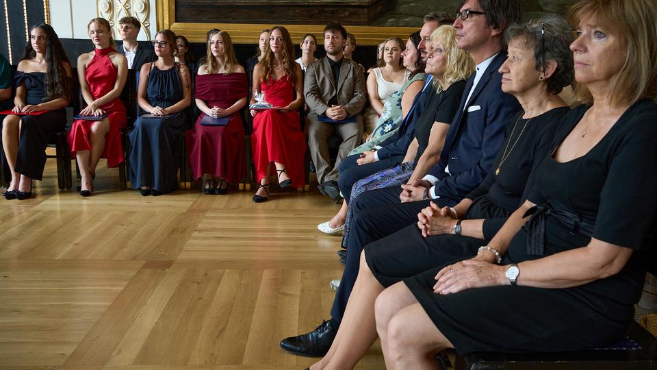 Slavnostní předávání diplomů absolventům Jahodovky