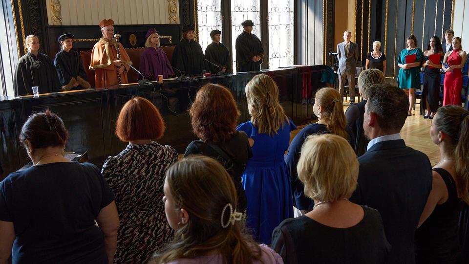 Slavnostní předávání diplomů absolventům Jahodovky