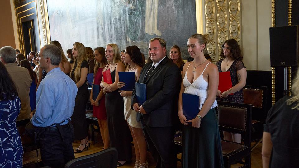 Slavnostní předávání diplomů absolventům Jahodovky