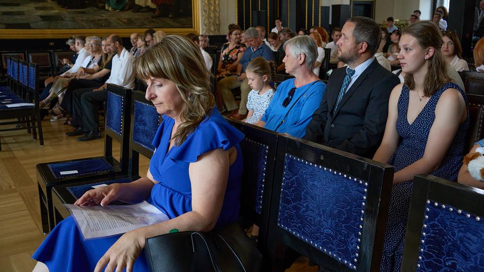 Slavnostní předávání diplomů absolventům Jahodovky