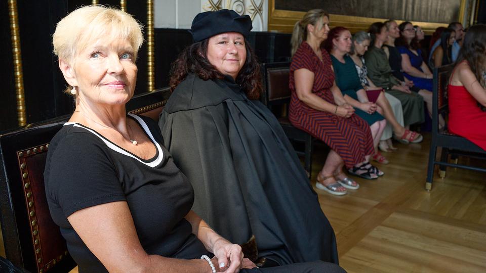 Slavnostní předávání diplomů absolventům Jahodovky