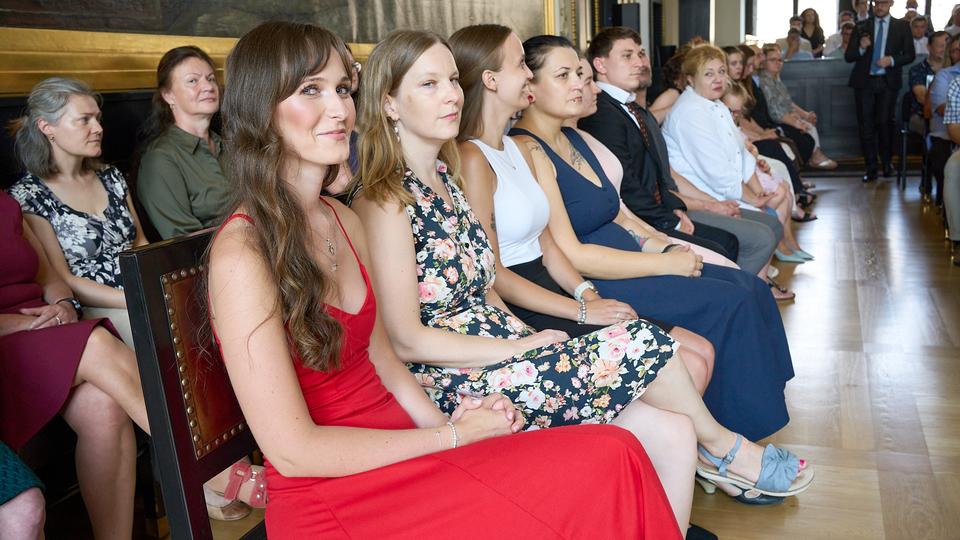 Slavnostní předávání diplomů absolventům Jahodovky